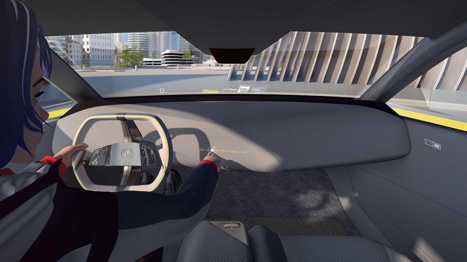 Το BMW i Vision Dee αλλάζει χρώματα και έχει τεράστιο Head-Up Display